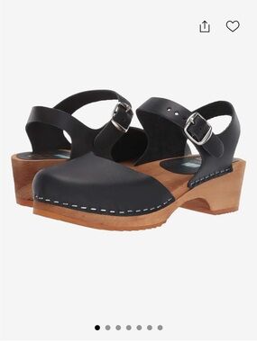 New without tags MIA Black Sofia Black Clogs